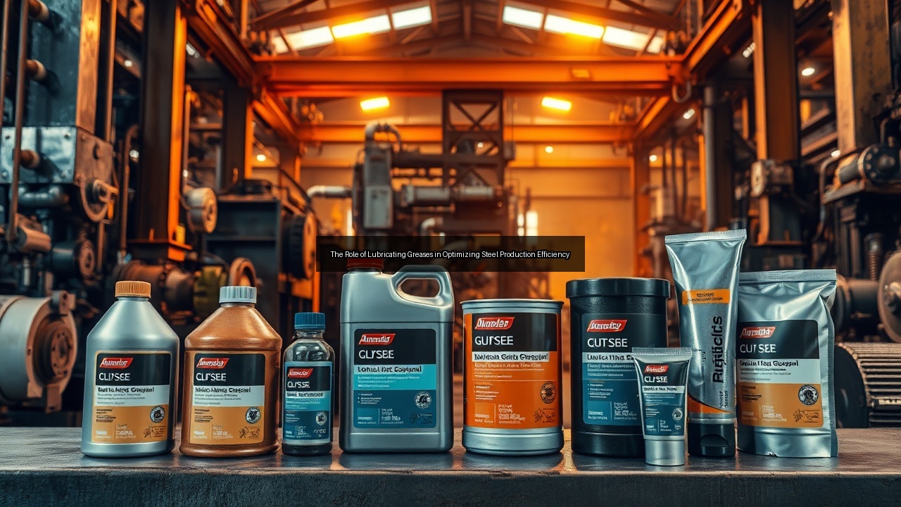 steelworks gear lube greases lubricating steel industry
